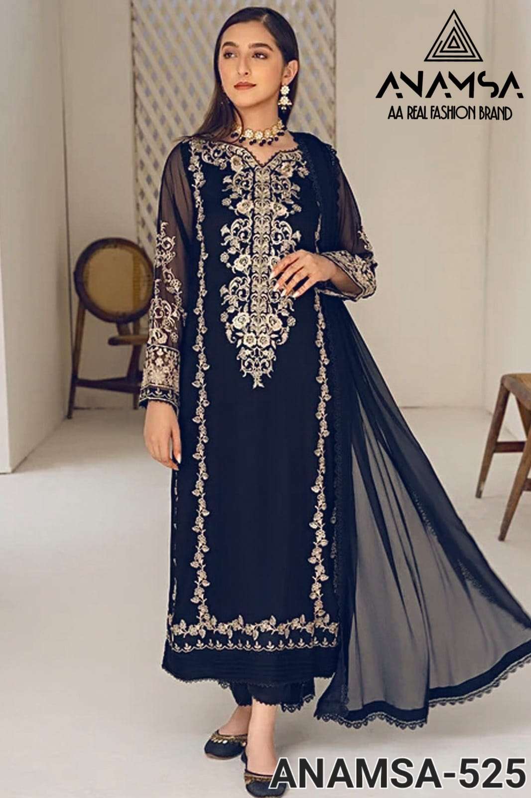 D No -525 By Ready Made collection ANAMSA